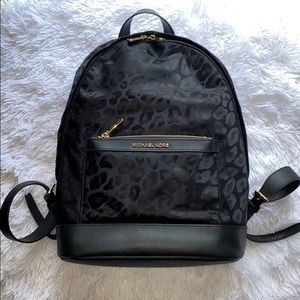 Michael Kors Leopard Backpack-Purse